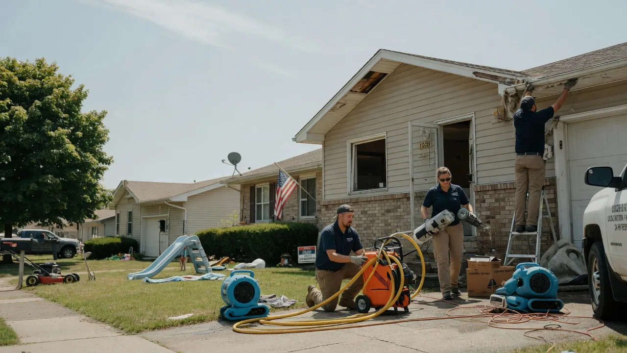 Water Damage Restoration in Tucker, AR near me